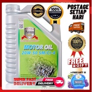 Platinum Oil Mineral Base 20W-50 (4L) Engine Oil Minyak Hitam Kereta- FREE SHIPPING