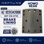 Neptune AZ 9231342068 HDT 216-071R Howo Dump Truck Rear HOWO HC 16 14 HOLE w/ FREE RIVETS