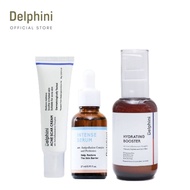 Healthy Hydration Set : New Formula Delphini Intense Serum  Acne Scar Cream and Hydrating Booster