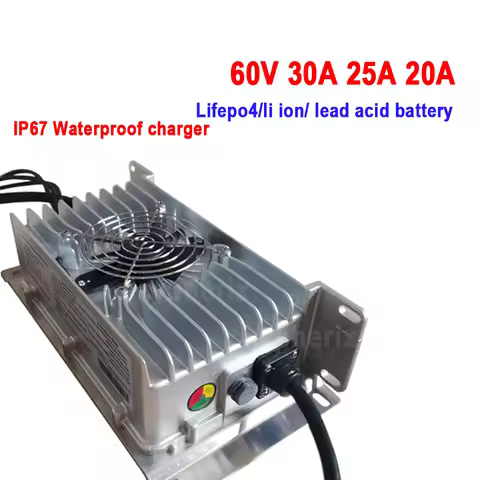 60V 30A 25A 20A 72V Battery Charger For 71.4V 73V 84V 87.6V 88.2V 30A 67.2V Lifepo4 Battery Lithium 