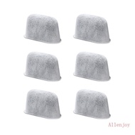 JOY 6Pcs Activation Carbon Replacement Filter For ES601 ES655 ES701 CFP301 CFP307 CFN601 Coffee Mach