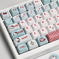 Hello Kitty Keycaps MOA Profile 130 Keys PBT Dye Sublimation Aula F75 F99 RK100 Mechanical Keycaps C