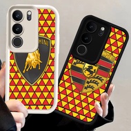 N69 Brand Logo Silicone Black White Casing for VIVO V50 V40 Lite Y19S Y19 Pro 5G Case