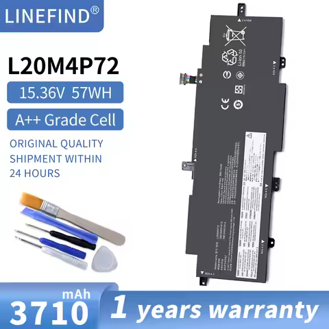 L20C4P72 L20M4P72 L20D4P72 Battery for Lenovo ThinkPad T14s Gen 2 Laptop battery