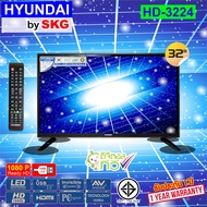 SKG ฮุนได ทีวีสี LED Digital TV HD 32 นิ้ว รุ่น HD-3224 (ไม่ต้องใช้กล่องดิจิตอลทีวี) สินค้าใหม้