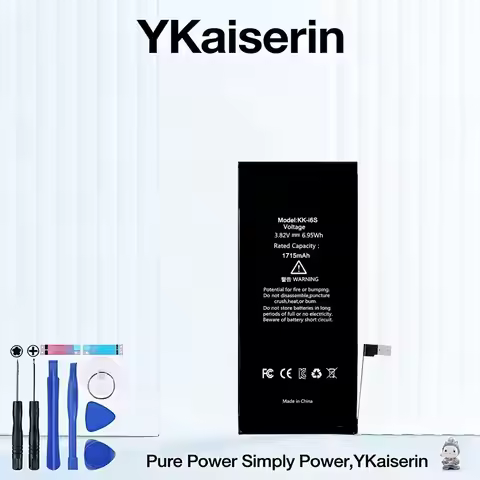 1715mAh For Apple iPhone 6S A1633 A1688 A1700 616-00033 616-00036 Mobile Phone Battery High-Capacity