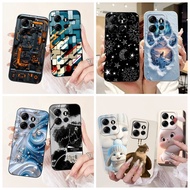 For Tecno Spark Go 2023 BF7n Case New Fashion Marble Space Soft Silicone Back Cover For Tecno Pop 7 