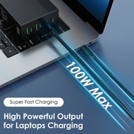 Minthouz GaN Ⅱ 100W USB-C/A Wall Charger - 4 Ports PD3.0 Fast Charger for MacBook Pro iPhone Laptops