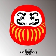 Dharma Tumbler Red Lucky Japanese Style Japanese Style Blessing Car Sticker Sticker Waterproof Stick