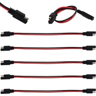 Wadoy 2 Pin Quick Disconnect Wire Harness SAE Connector 14 Gauge Heavy Duty Hight Capacity Battery C
