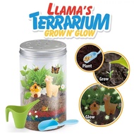 DIY Science Toys Light-up Animals Terrarium Kit for Kids STEM Educational Mini Llama/Dino/Unicorn Garden Animals Toys