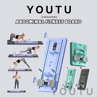 2025 New Fitness Board Multifunctional Abdominal Fitness Board Foldable Push-up Board with Resistanc