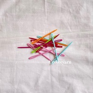 Croseeyarn Tapestry Needle Jarum Tapestri Jarum Rajut Plastik kecil