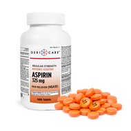 Enteric Coated Aspirin Tablets 325mg (1000 Count) NSAID Pain Reliever & Fever Reducer Coated Aspirin