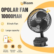 Original OPOLAR Fan 10000mah 8 inch Clip Fan Large capacity Camping Fan rechargeable portable fan
