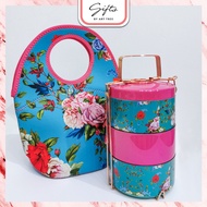 Art Tree Tiffin Food Carrier/Tiffin Carrier/Lunch Box - Floral