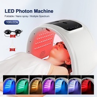 Spray LED Photon Machine 7 Colors LED Face Mask Light Therapy Beauty Machine Photon Facial Photother