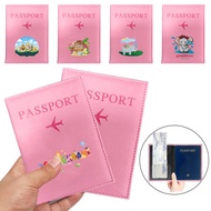 Fesyen pemegang pasport sarung pasport beg kad sarung kad kredit beg dokumen dompet perjalanan