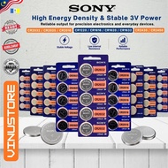 SONY 3V Lithium Coin Battery CR1220/CR1616/CR1620/CR1632/CR2016/CR2025/CR2032/CR2430/CR2450B CMOS BA