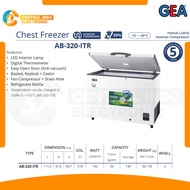 GEA Chest Freezer AB 320 ITR INVERTER / Freezer Box 300 Liter 