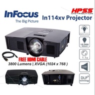 InFocus PROJECTOR IN112aa / IN114xv Projector XGA 3800 lumens, EPSON S41, X05 X41 W41 W05 X1123H E10