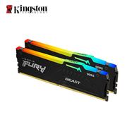 金士頓 Kingston Fury Beast(獸獵者) RGB DDR5-6000 64G(32G*2)-黑(CL30)