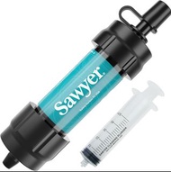 【現貨】美國Sawyer Mini 戶外濾水器  Water Filtration System - 青色 (輕量裝)
