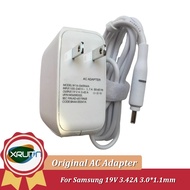 Original For Samsung Notebook 9 NP900X3T-K01US Power Supply W16-065N4A AD-6519AUS 65W 19V 3.42A AC A