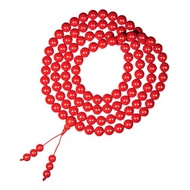 【正佳珠寶】帝王硃砂 頂級滿紅帝王砂 10mm 108顆平安轉運