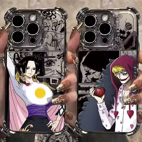 Cool Luffy O-Ones P-Pieces Plating Phone Case For Google Pixel 10 9 8 7 9a 8a 7a Pro XL 5G Anti Fall