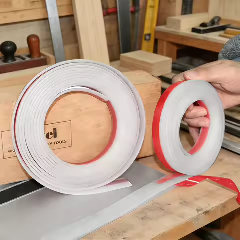 3.8M Anti-Splinter Self-Adhesive Strip, Guide Rail Protector Tape Compatible with Festool Track Saw 