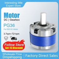 PG36 High Torque Planetary Gear Box For 555 DC Motor High Precision Metal Speed Reducer With Planeta