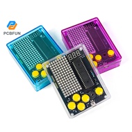 Pcbfun Pixel game console electronic DIY kit 51 single chip student welding practice machine puzzle 