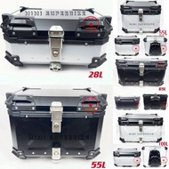 TOP BOX 28L 36L 55L 65L 100L ALUMINIUM X LOGO V3