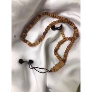 Tasbih Kayu Zaitun / Olive Wood Original 9mm / 100biji