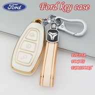 Ford key case FORD car tpu key case for Ford FIESTA/FOCUS/ECOSPORT Key case keychain