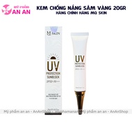 KEM CHỐNG NẮNG SÂM VÀNG MQ SKIN 20GR HÀNG CHÍNH HÃNG 8936117150975