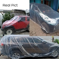 Transparan Sarung Mobil Plastik HRV Cover Mobil HRV Waterproof selimut