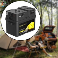 [chulisia] Outdoor Battery Tray Cases Portable Batteries Carrier for RV ATV Truck