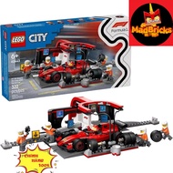 LEGO CITY 60443 F1 Vehicle Maintenance Station Assembly Toy