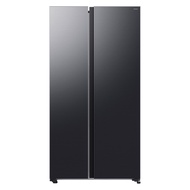 SAMSUNG ตู้เย็น SIDE-BY-SIDE 655ลิตร รุ่น RS70F65Q2FST สีดำ As the Picture One