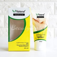 Temulawak V Natural Underarm Cream / Underarm Bleach