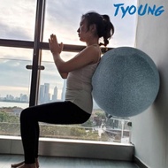 ⊙◊[tyoung] 65cm Exercise Ball Cover for Yoga Pilates Gym Ball Sitting Ball Chair