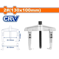 Buildmate x WADFOW 2-Jaw Sliding Arm Gear Puller Cr-V Chrome-Plated 100-200MM WGP4A0 WHT