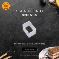 Sanneng - SN3535 Rectangular Ring (Anodized)