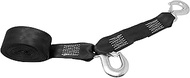 2 Inch Wide Replacement Boat Winch Strap, Boat Hook On One End, 10 Inch Safety Strap with A Forged S