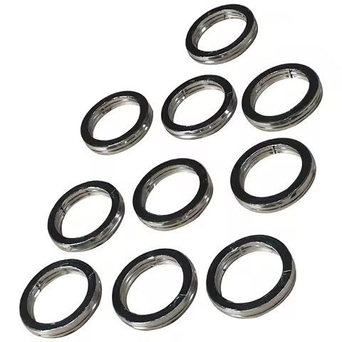 10pcs OD:45mm exhaust pipe muffler gasket for YAMAHA TTR250 TT-R250 WR250R WR250X YZ450F MT09 FZ09 F