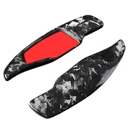 黑色真碳纖維鍛造款方向盤轉向換檔撥片，適用於21-23 G22 G26 430i