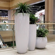 Simple Glass Fiber Reinforced Plastic Mall Chen Mei Installed Vase Or