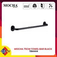 Mocha TBM444 75CM Bathroom Towel Bar Black